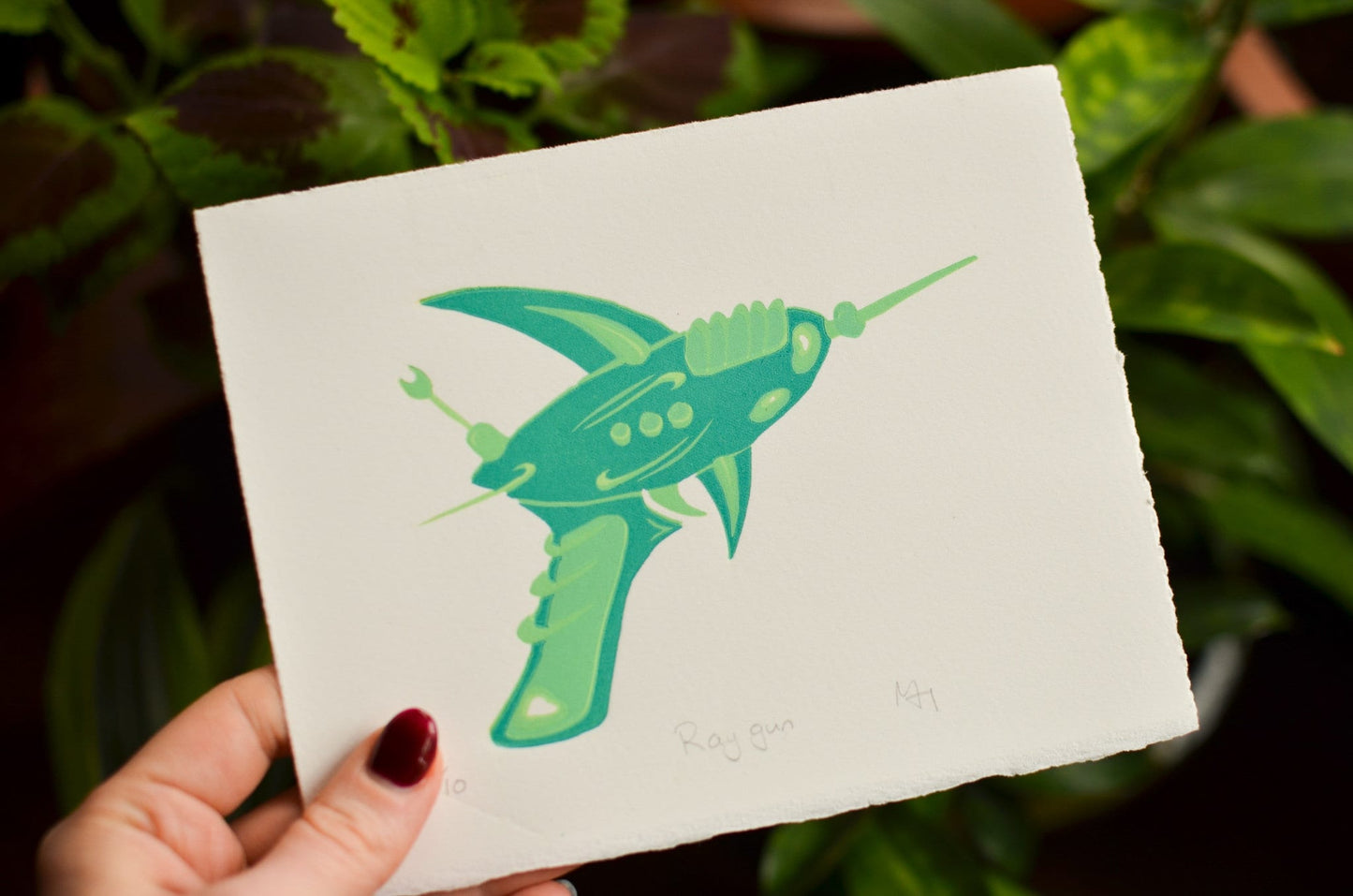 Raygun | 18x14 cm