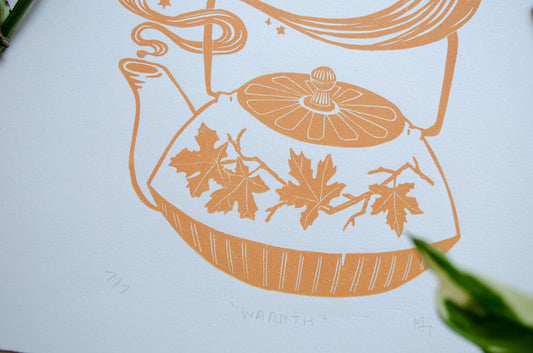 Autumn Maple Tea | 10x12 Inches