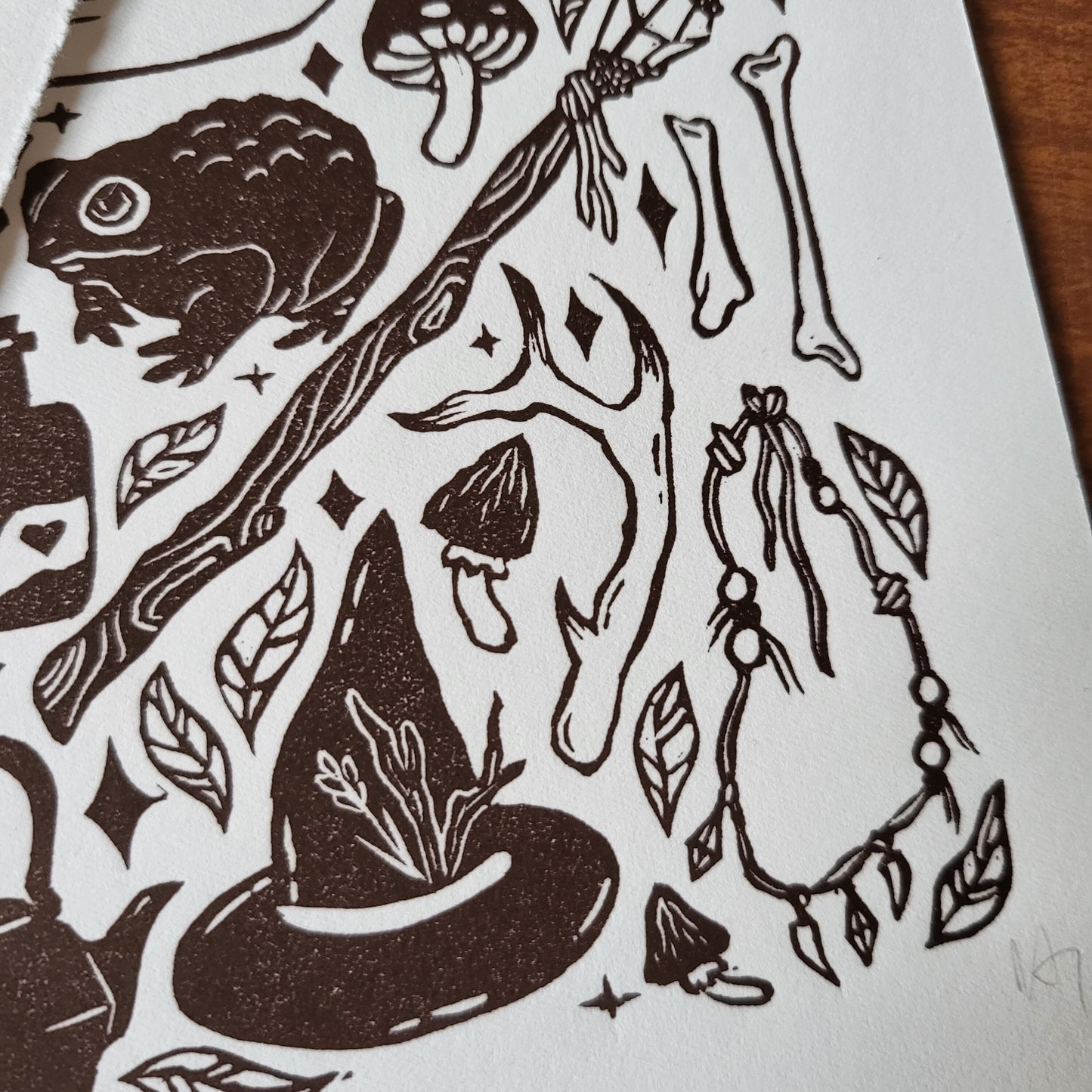 Bog Witch | 5x5 Inches