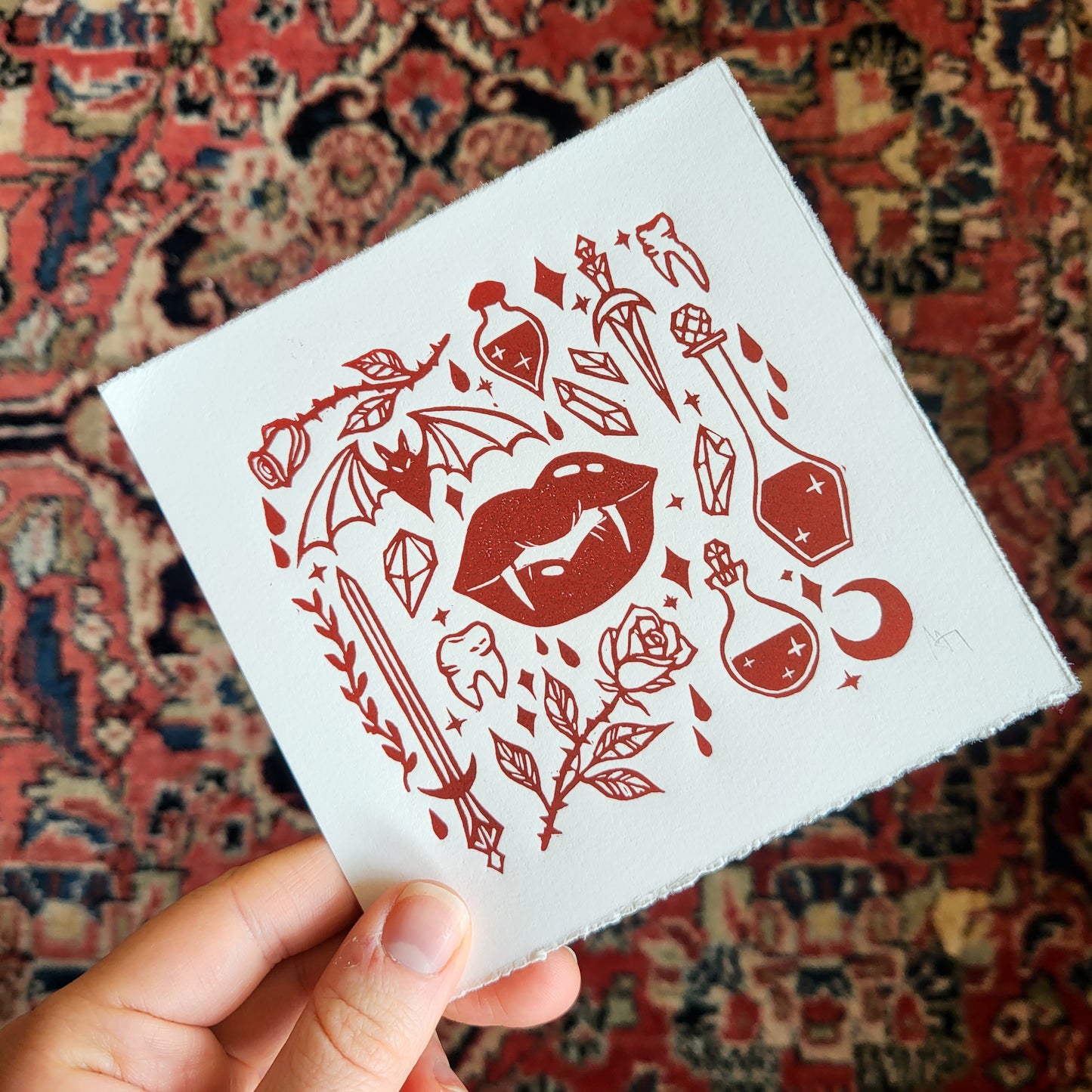 Vampire Witch | 5x5 Inches (Copy)