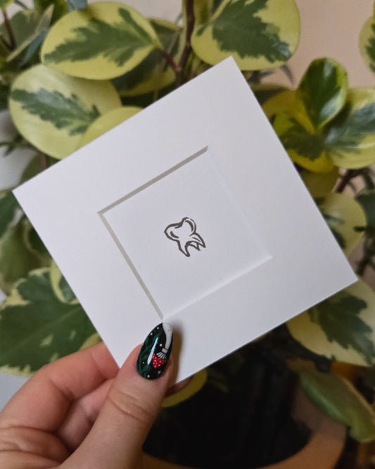Tooth | 4x4 Inches