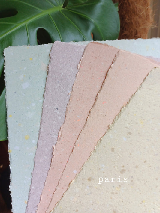 Paris | Handmade Paper | Pack of 5
