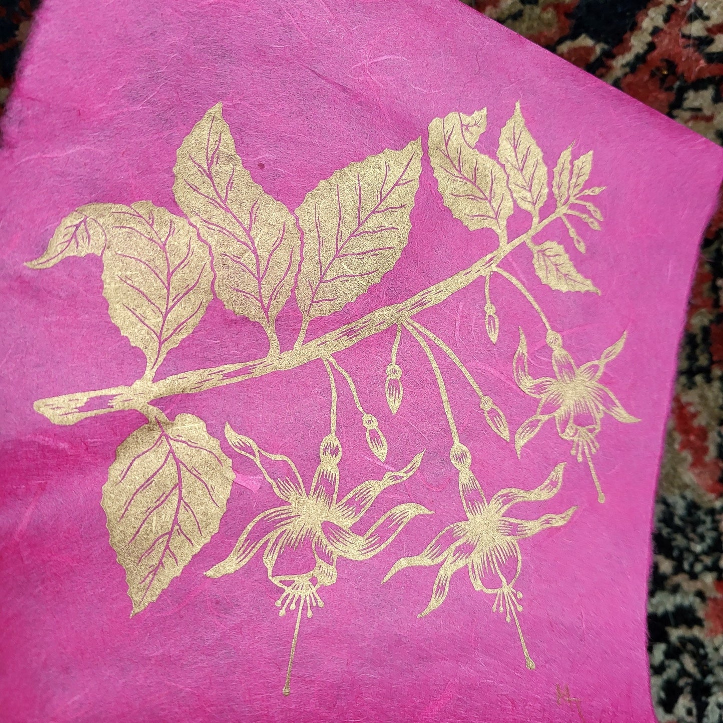 Fuchsia Pink | 8x8 Inches