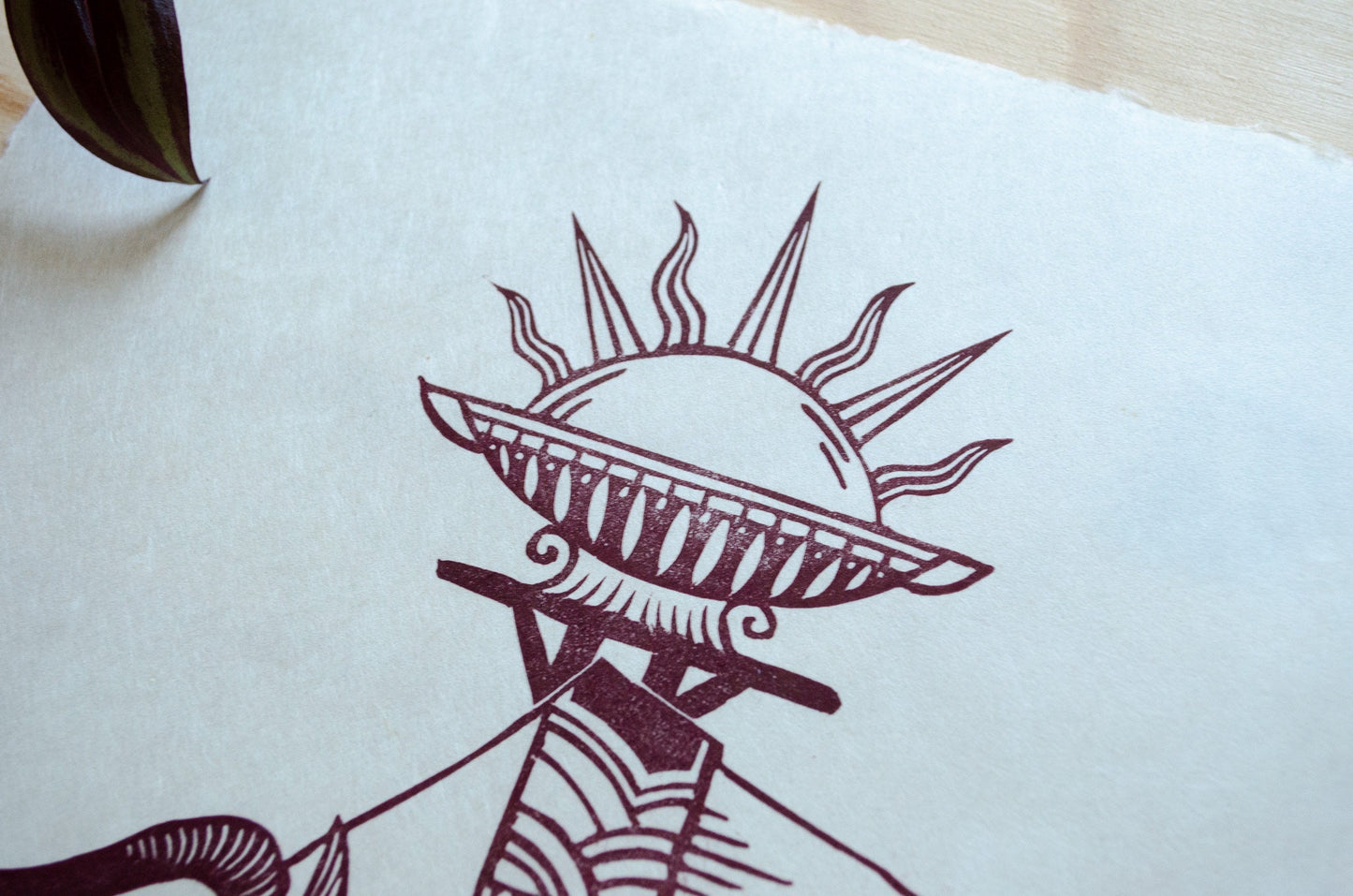 Taurus Sun | 9x8 Inches