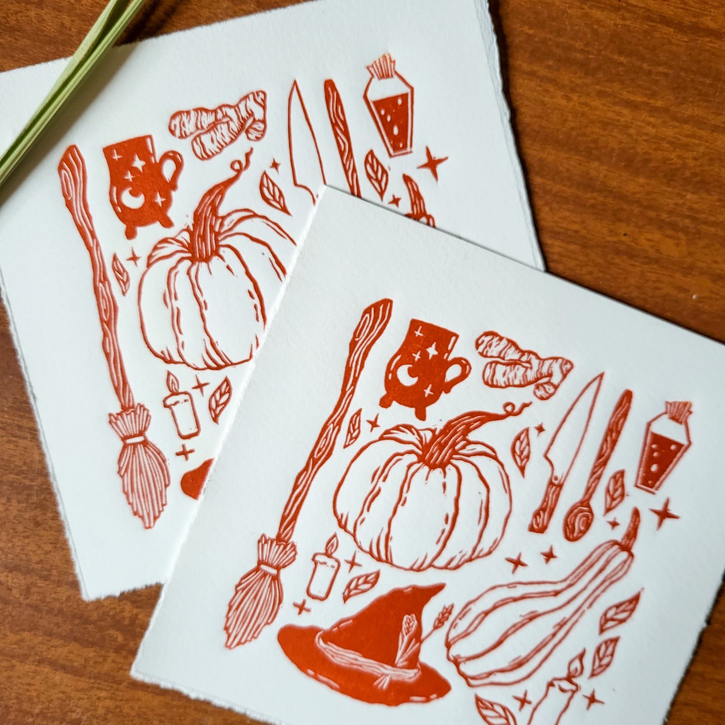 Pumpkin Witch | 5x5 Inches