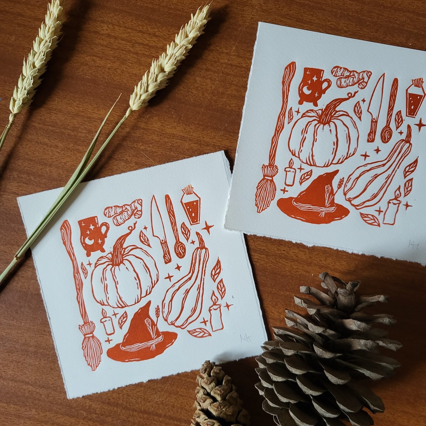 Pumpkin Witch | 5x5 Inches