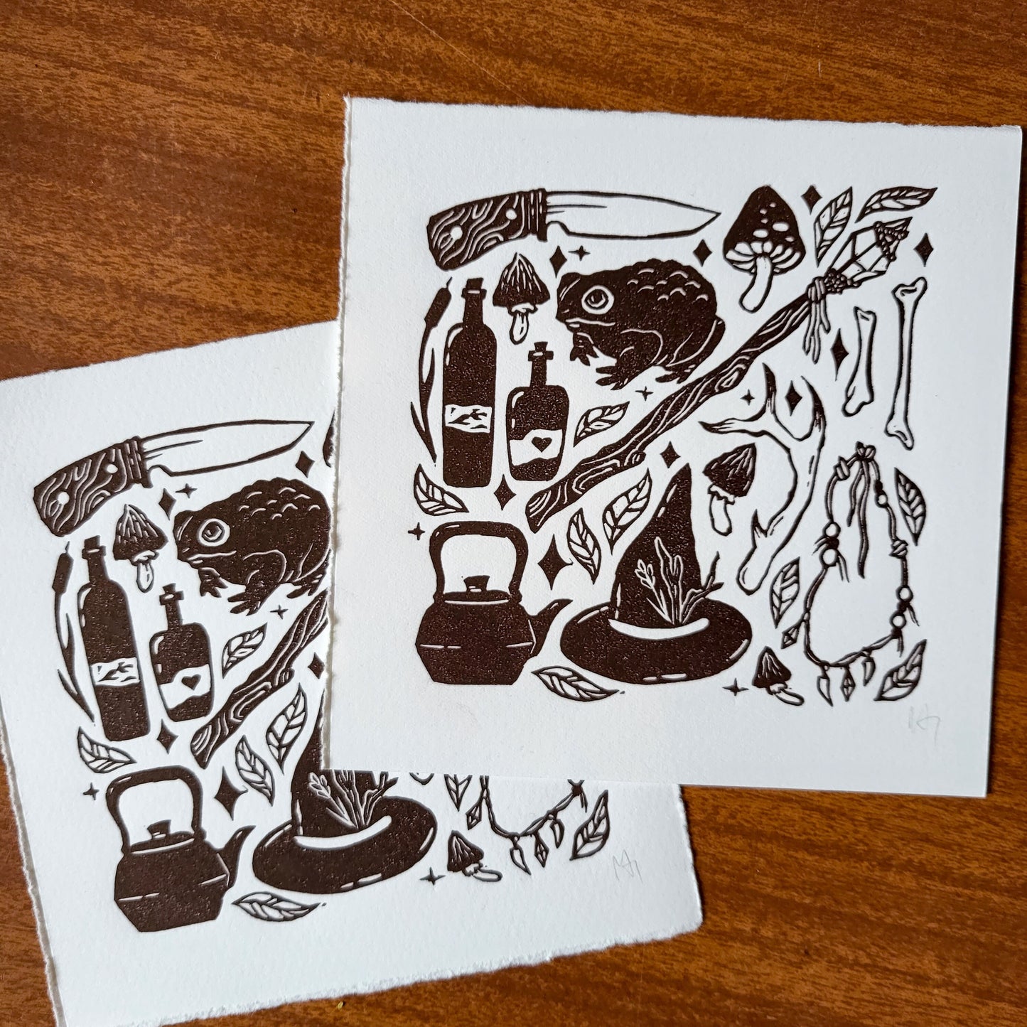 Bog Witch | 5x5 Inches