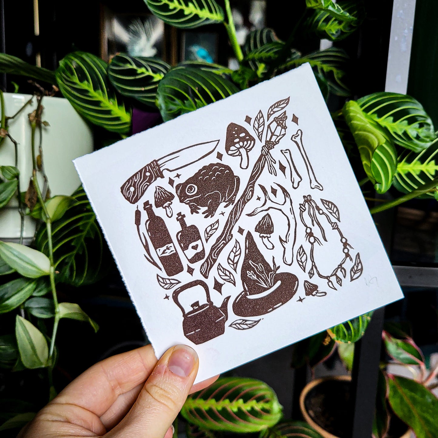 Bog Witch | 5x5 Inches