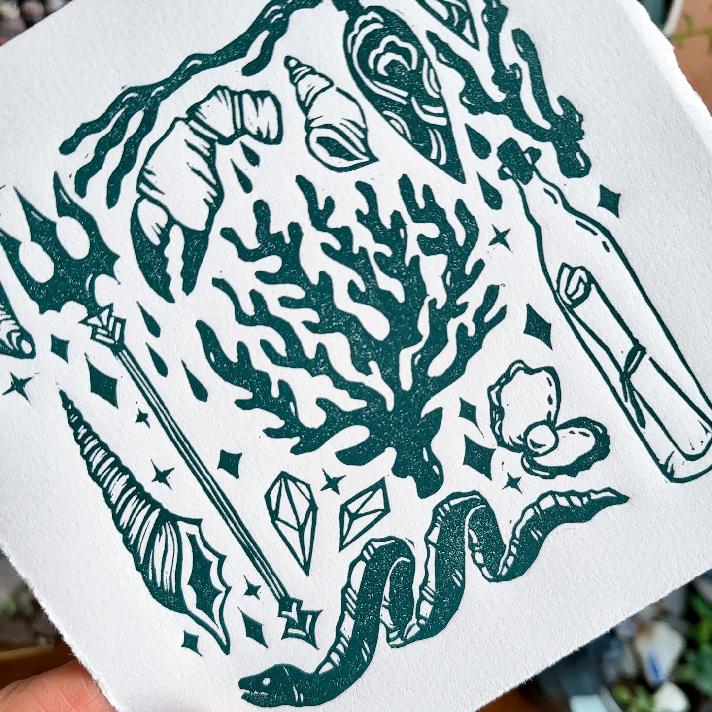 Sea Witch | 5x5 Inches