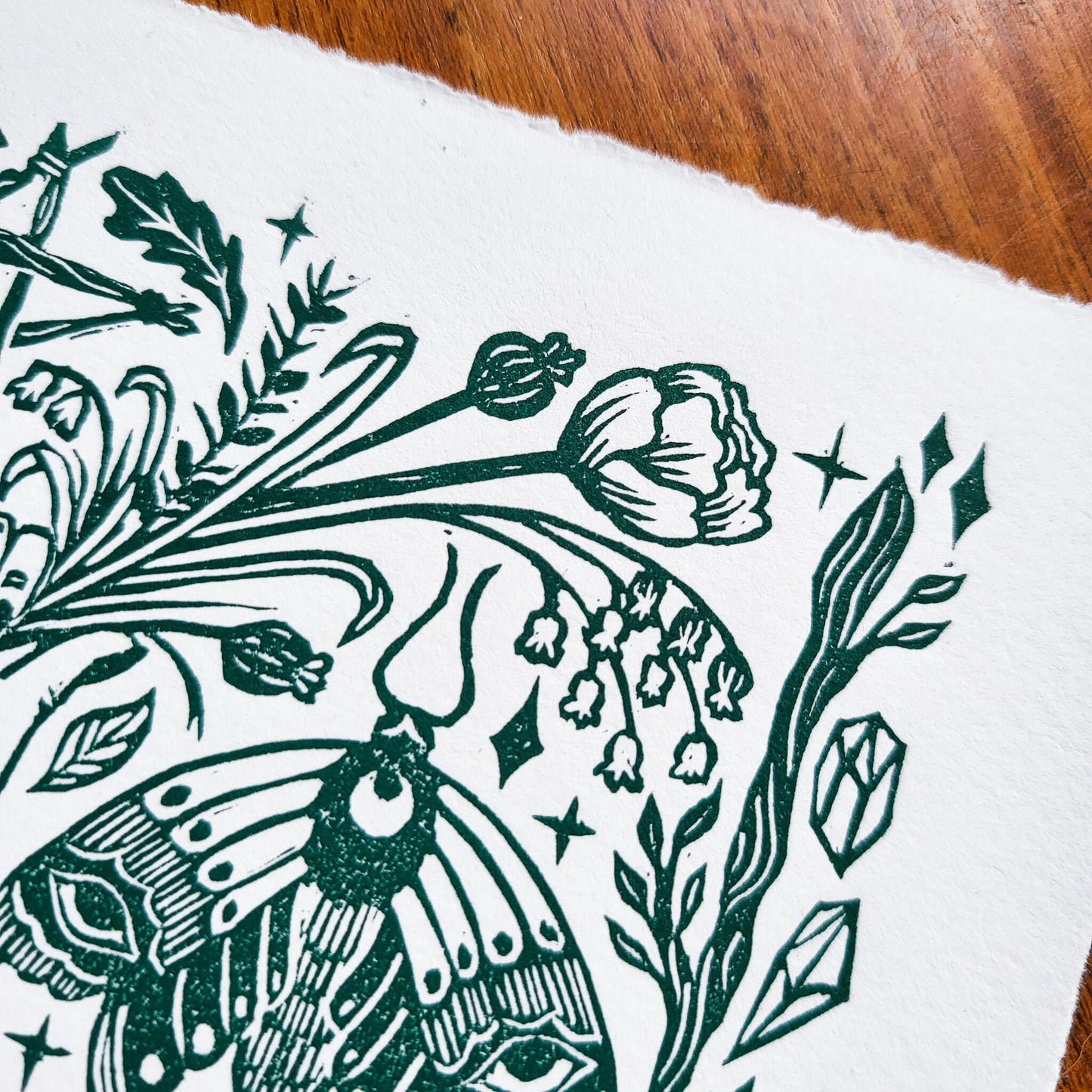 Green Witch | 5x5 Inches