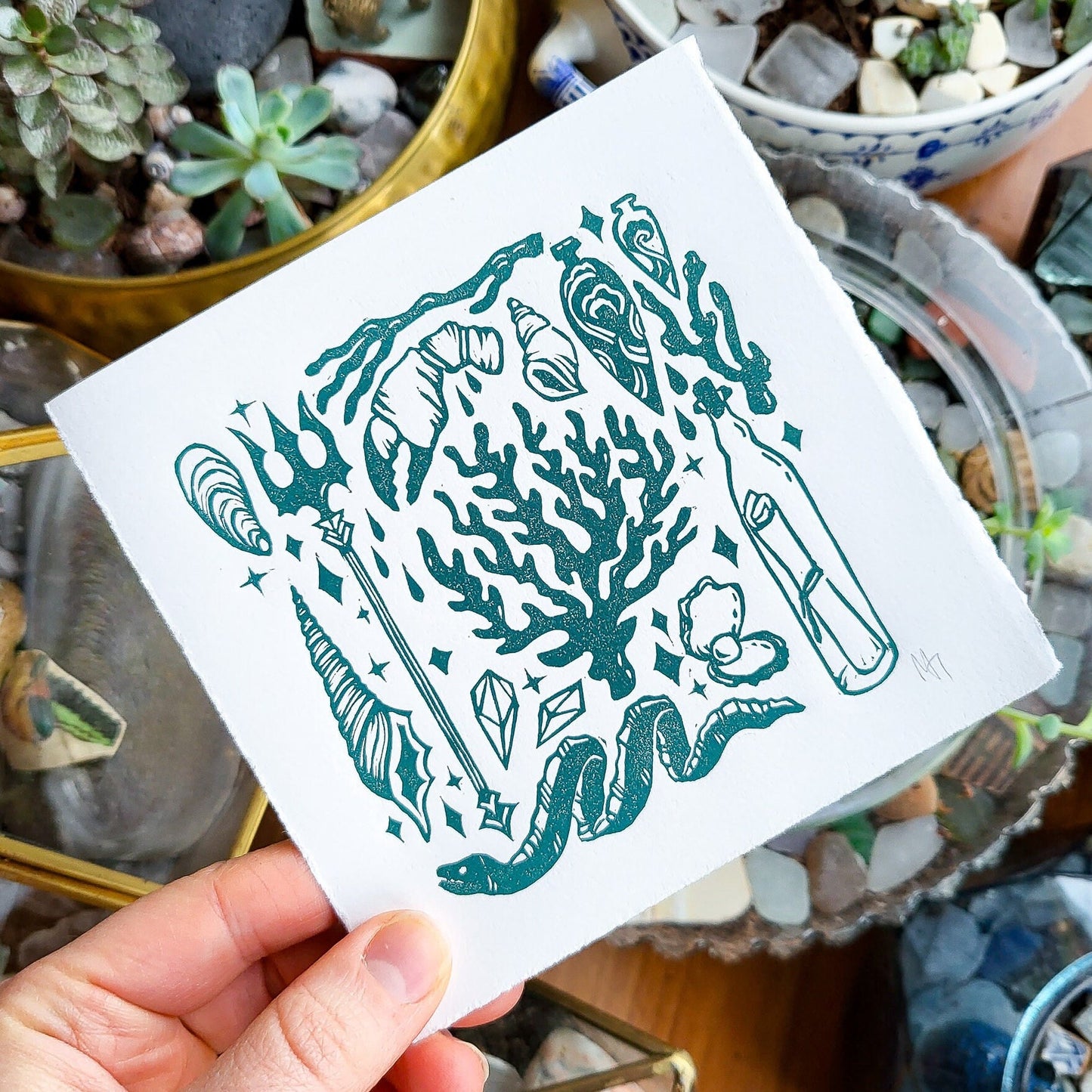 Sea Witch | 5x5 Inches