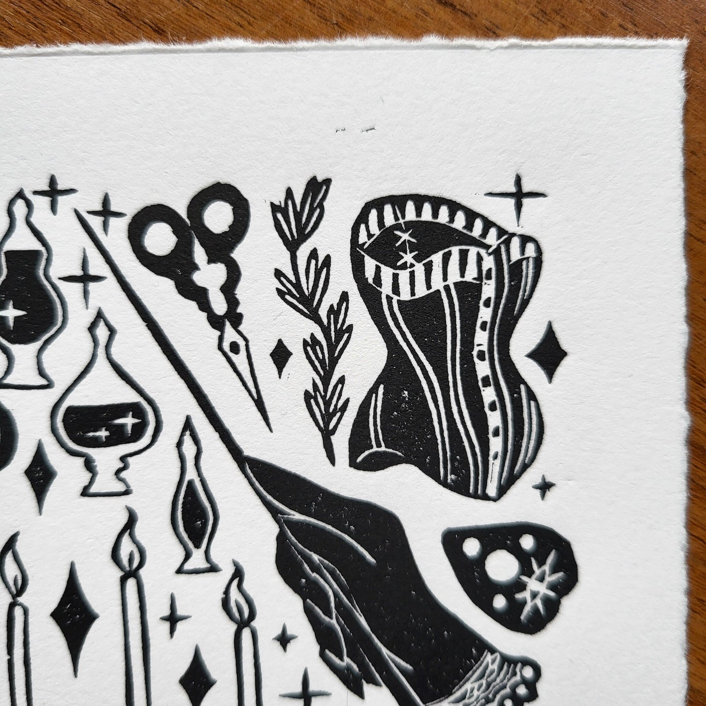 Victorian Witch | 5x5 Inches