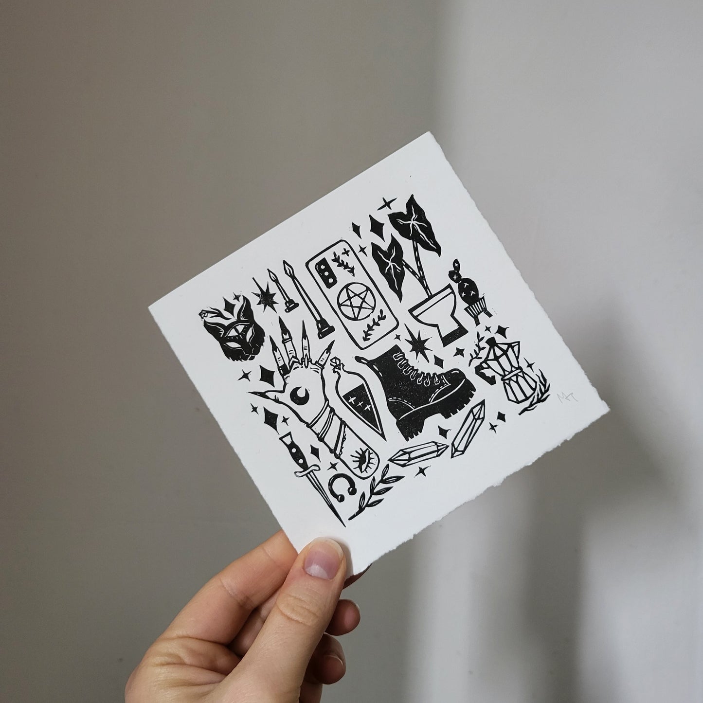 Modern Witch | 5x5 Inches