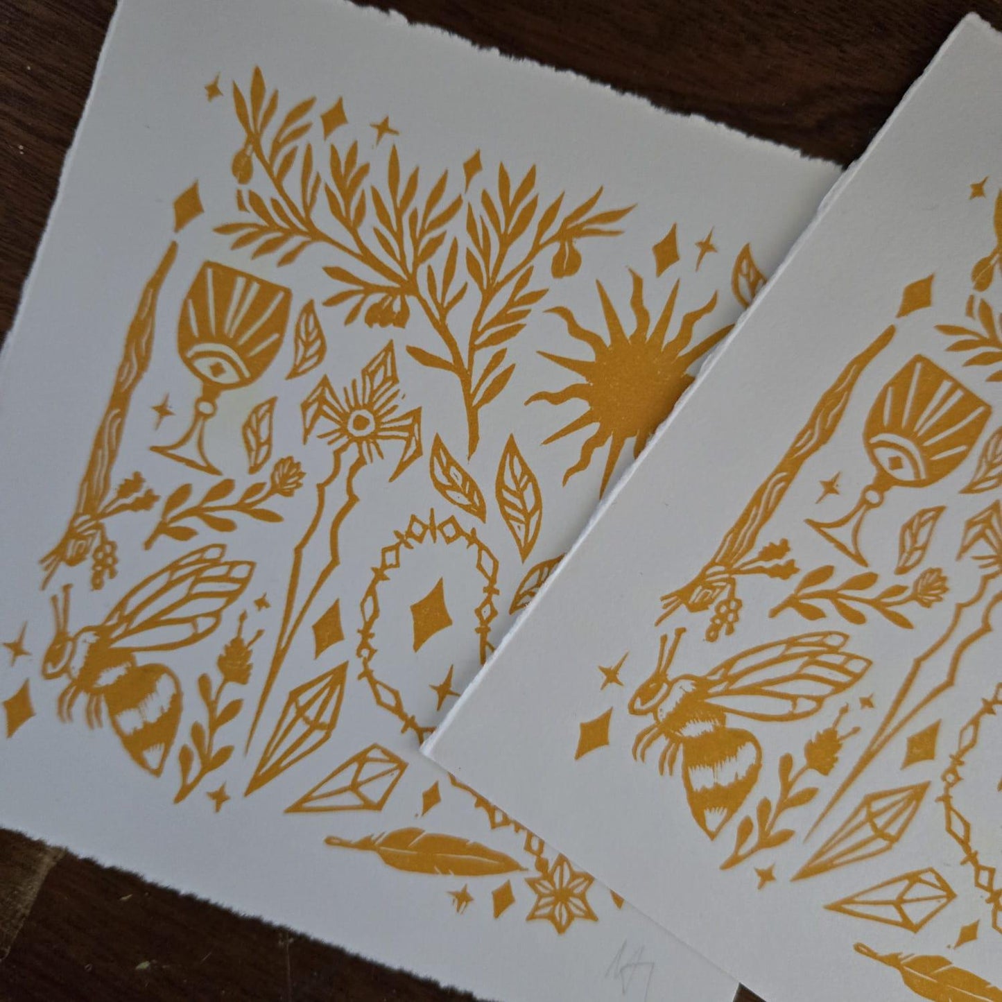 Sun Witch | 5x5 Inches