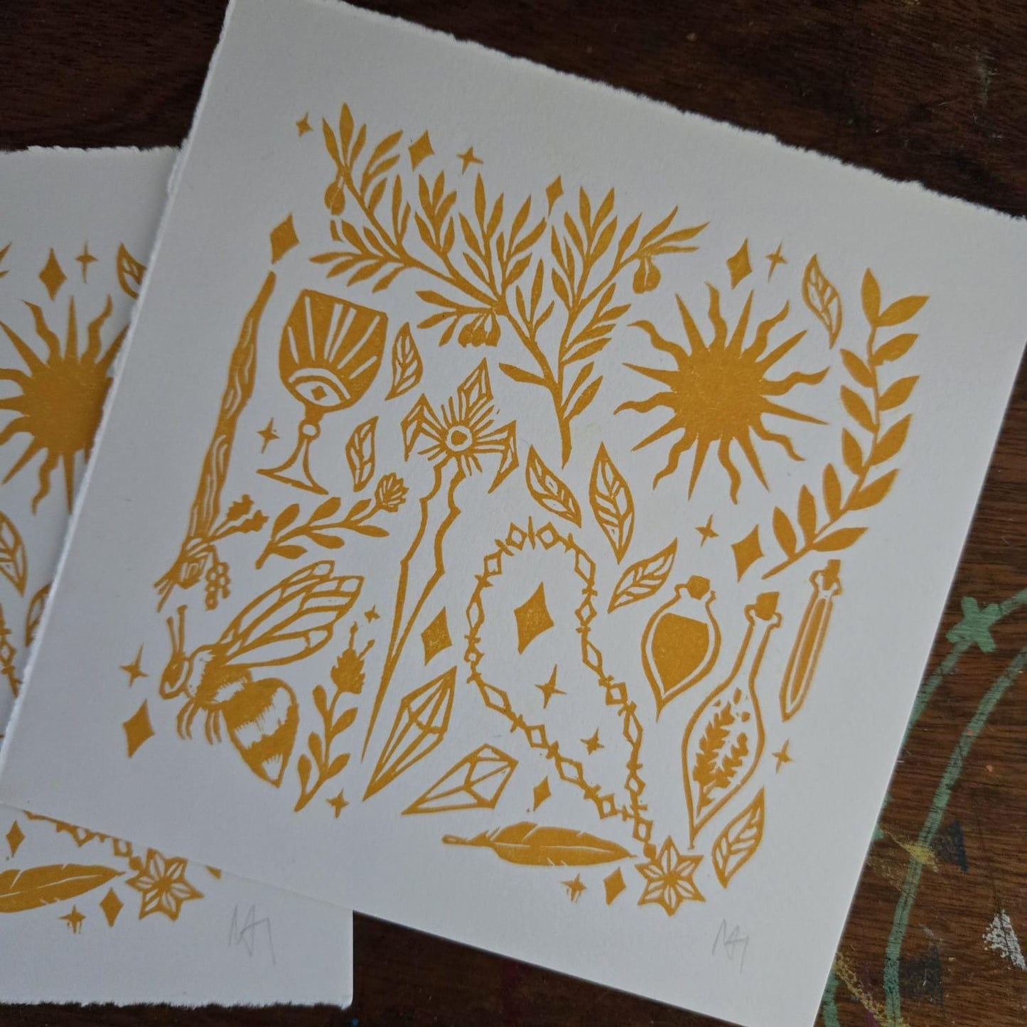 Sun Witch | 5x5 Inches