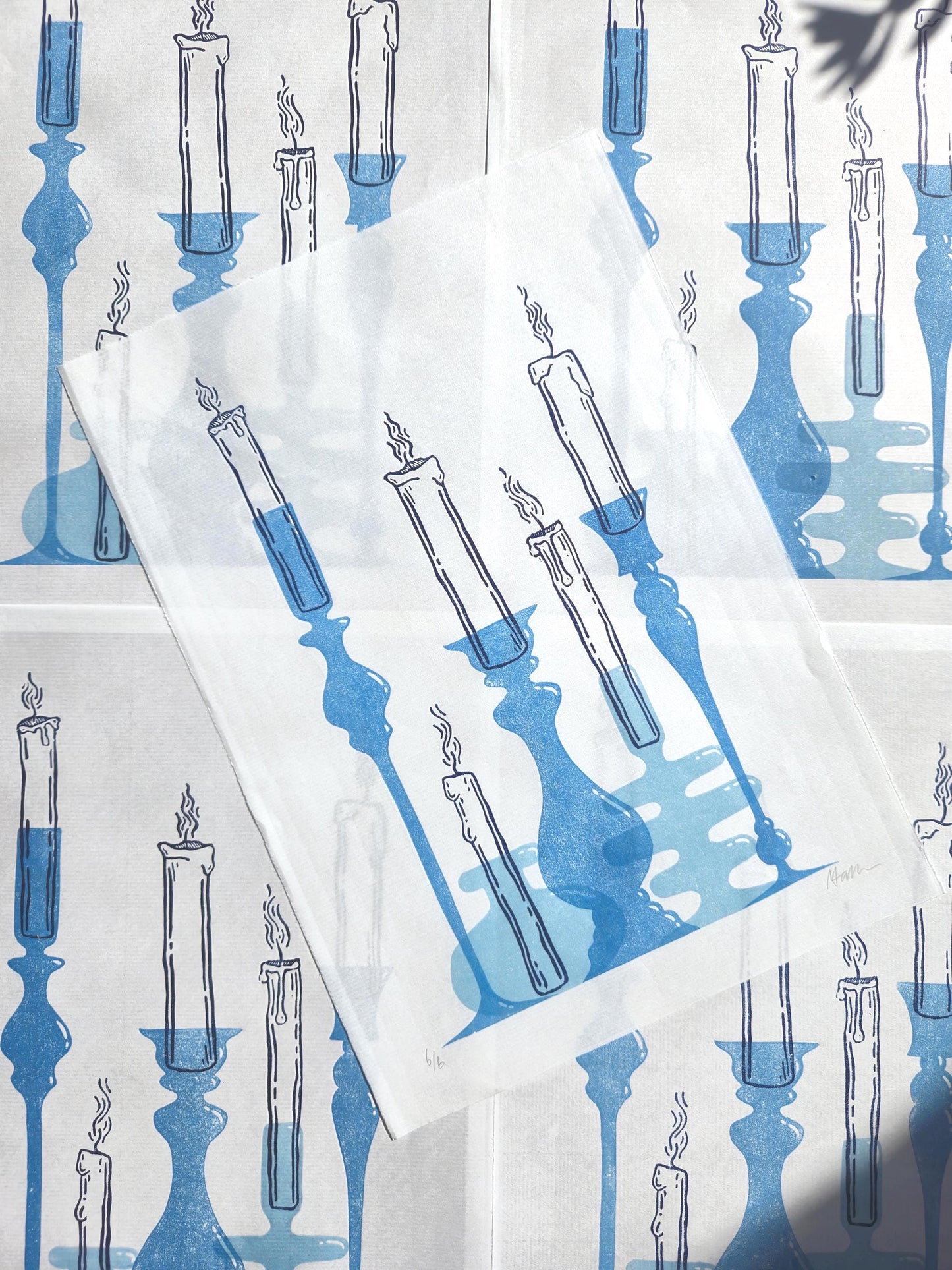 Candles | Prussian Blue | A4