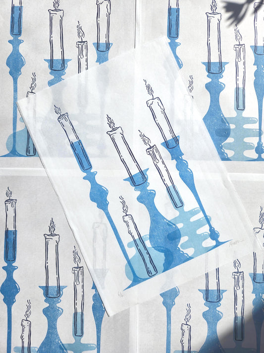 Candles | Prussian Blue | A4