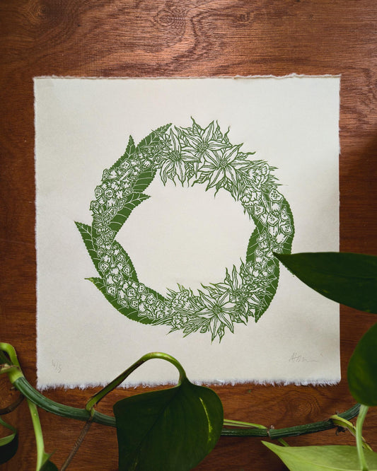 Summer Wreath | 10x10 Inches